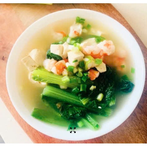Canh Cải Ngọt Tôm Bằm Canh Cải Ngọt Tôm Bằm