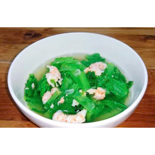 Canh Cải Bẹ Xanh Tôm Bằm Canh Cải Bẹ Xanh Tôm Bằm
