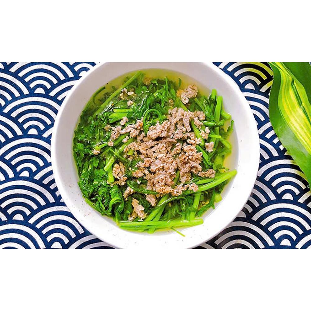 Canh Tần Ô Thịt Heo Bằm 